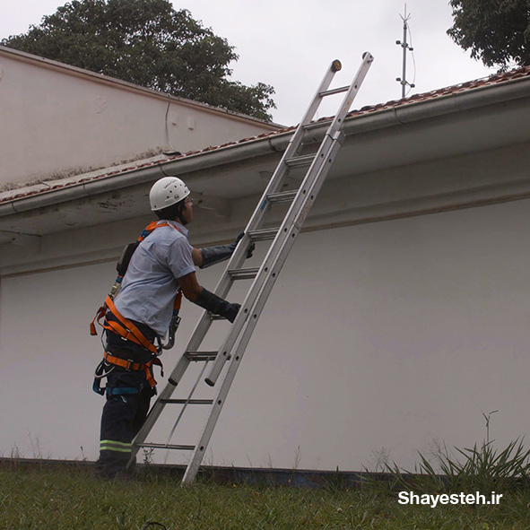 Using portable ladders